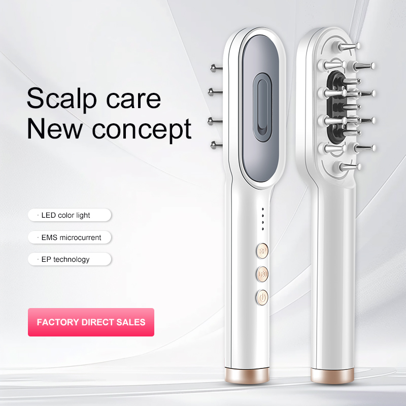 Scalp Massager Electric - KSKIN LED terapia światłem czerwonym elektryczny