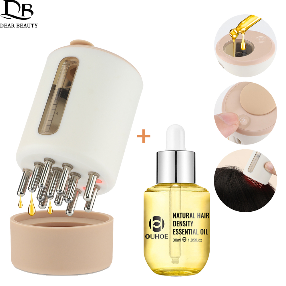 Scalp Massager Electric - Wibracje elektryczne grzebień masaż głowy +