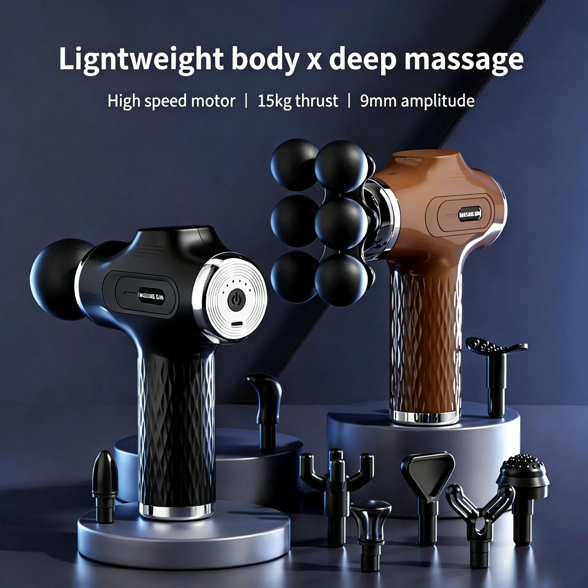 Pistolet do masażu 10-głowicow – Scalp Massager Electric recenzja i cena