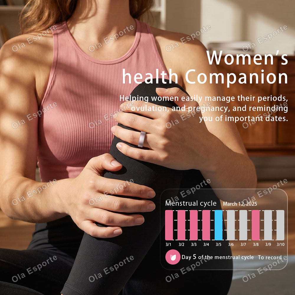 Inteligentny pierścień dla męż – Blood Oxygen Monitor recenzja i cena