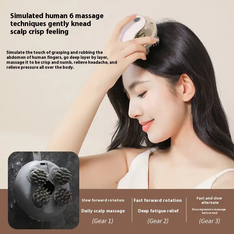 Mini Masażer do Głowy Akumulat – Scalp Massager Electric recenzja i cena