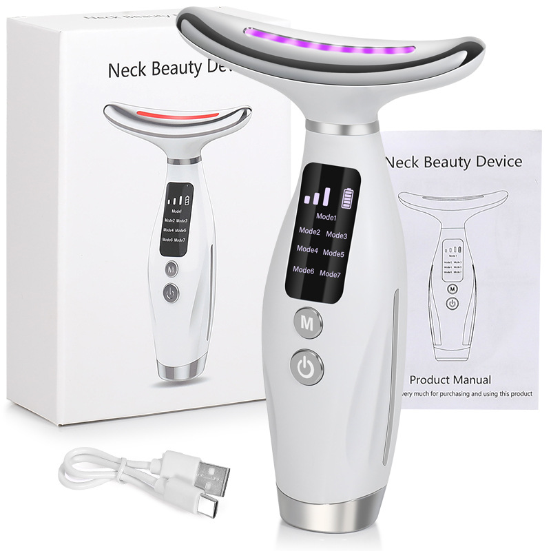 Masażer do twarzy i szyi z 7 k – Red Light Therapy Device recenzja i cena